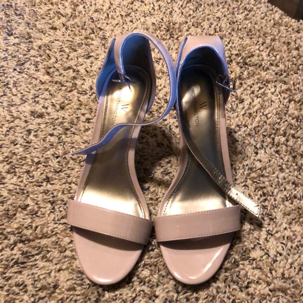 Worthington purple high heels